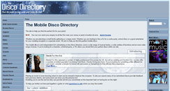 Desktop Screenshot of disco-directory.com